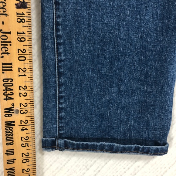 STS Carolina High Rise Blue Women's Denim Jeans Medium Wash Straight Leg Size 32 - Picture 5 of 9